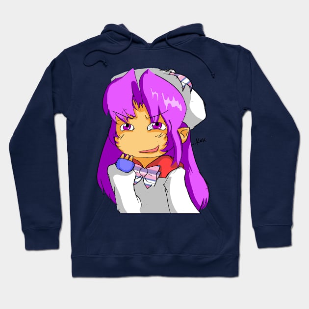 kek color Hoodie by Mr.D.